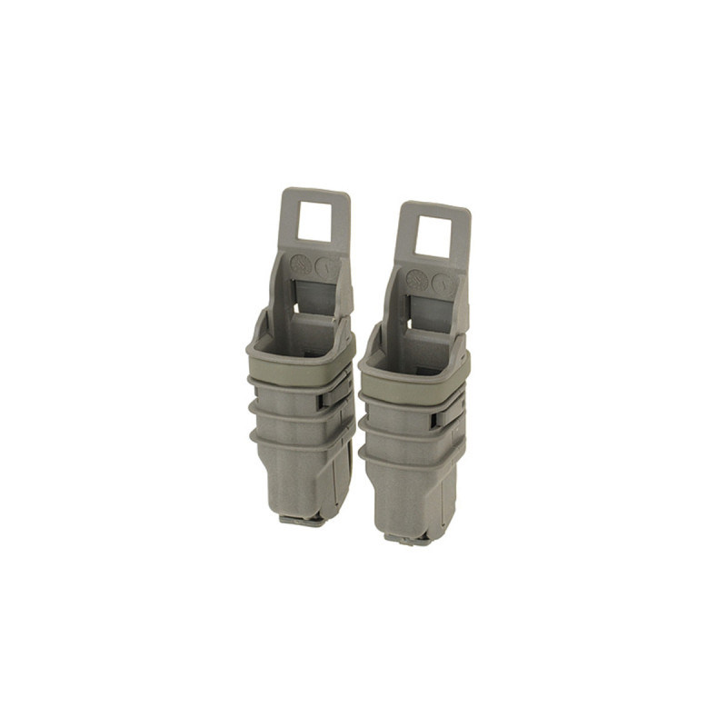 Porte 1 CHARGEUR RIGIDE PISTOLET SYSTEME MOLLE OLIVE FMA X2