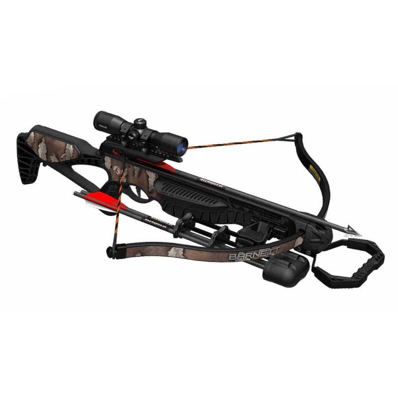 Arbalète BARNETT WILDCAT RECURVE 165 LIVRES BLACK + LUNETTE 4X32