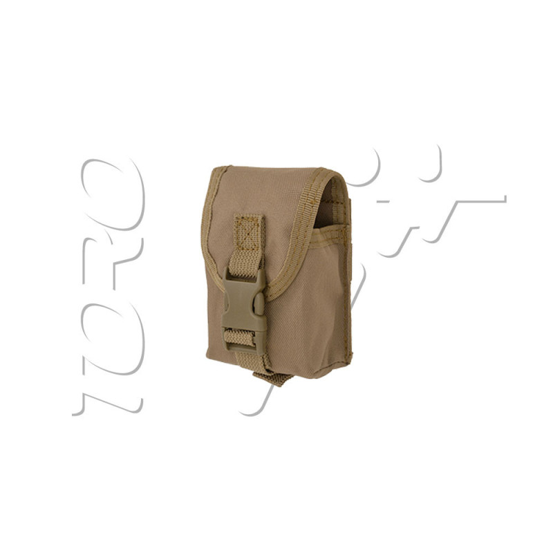 PORTE GRENADE et FUMIGENE 40MM et 55MM SYSTEME MOLLE TAN