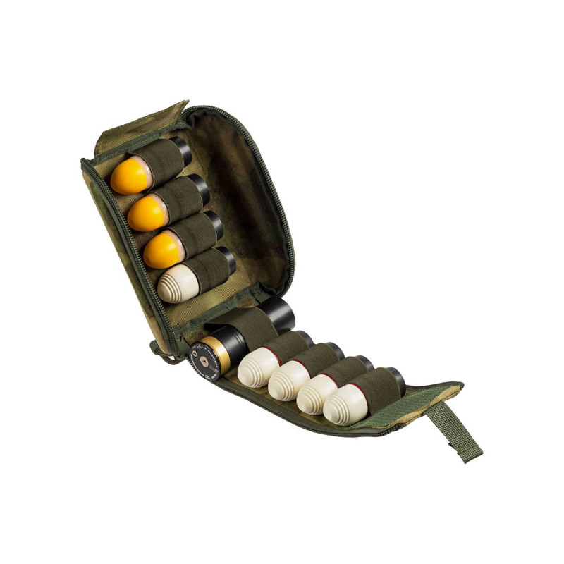 Pochette PORTE GRENADE X8 et FUMIGENE SYSTEME MOLLE TAG INNOVATION MOSS
