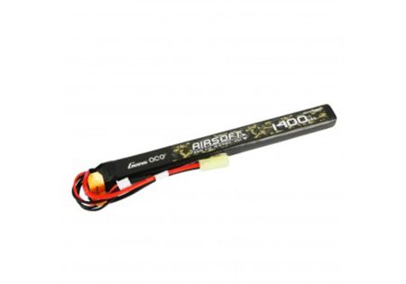Batterie LIPO 11.1V 1400 mAh 25C 192x17x14mm 1 STICK MINI TAMIYA GENS ACE