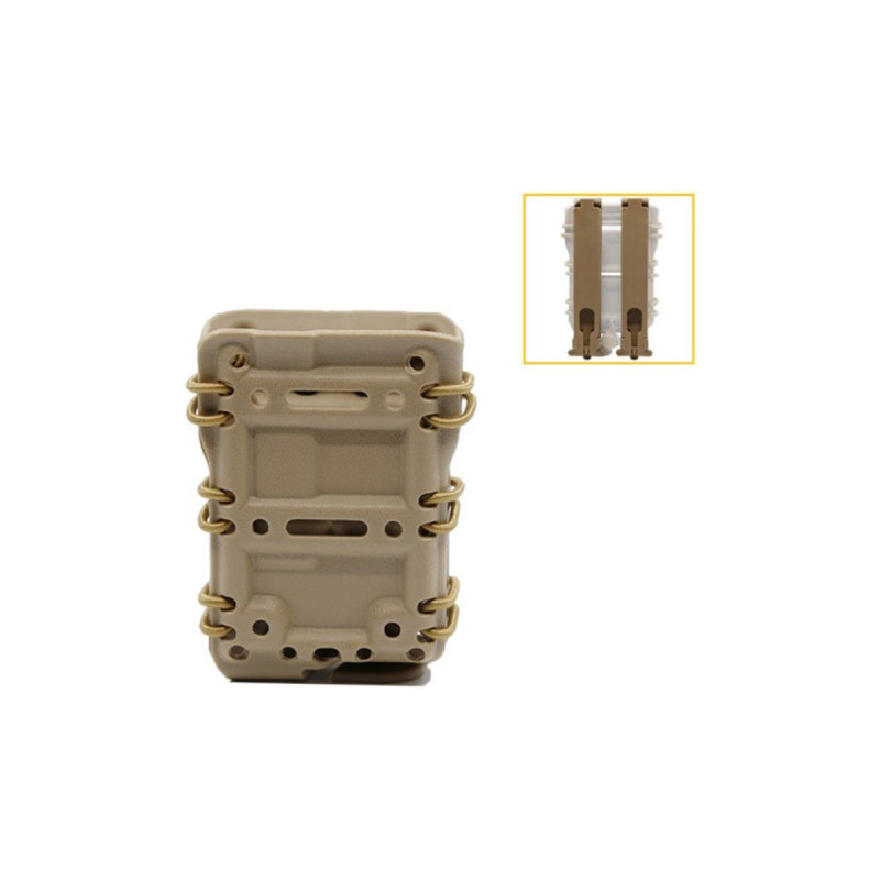 Porte 1 CHARGEUR RIGIDE EXTENSIBLE 5.56 (M4/M16) SYSTEM MOLLE TAN TACTICAL OPS