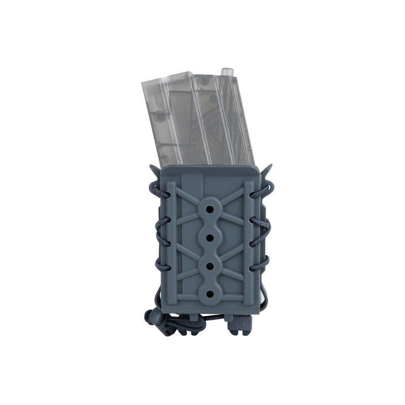 Porte 1 CHARGEUR RIGIDE TYPE 5.56 (M4/M16) et 7.62 (AK/HK/M14) SYSTEME MOLLE GREY SWISS ARMS
