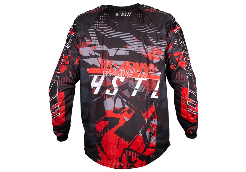 JERSEY HK ARMY HSTL LINE LAVA RED / BLACK JERSEY HK ARMY HSTL LINE LAVA RED / BLACK