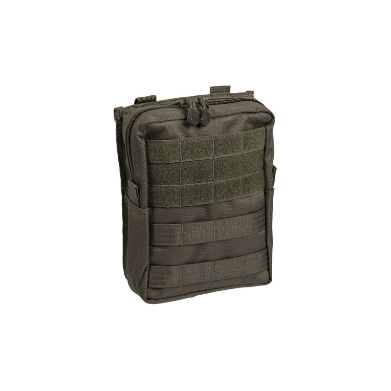 Poche TACTIQUE LARGE 19x23 cm SYSTEME MOLLE MILTEC OLIVE