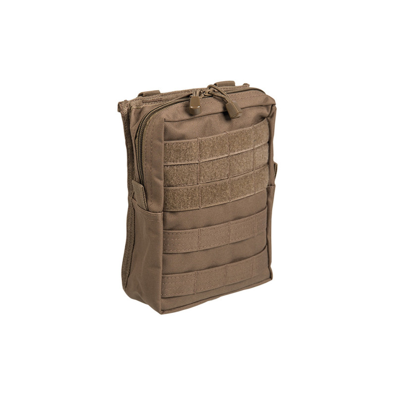 Poche TACTIQUE LARGE 19x23 cm SYSTEME MOLLE MILTEC TAN
