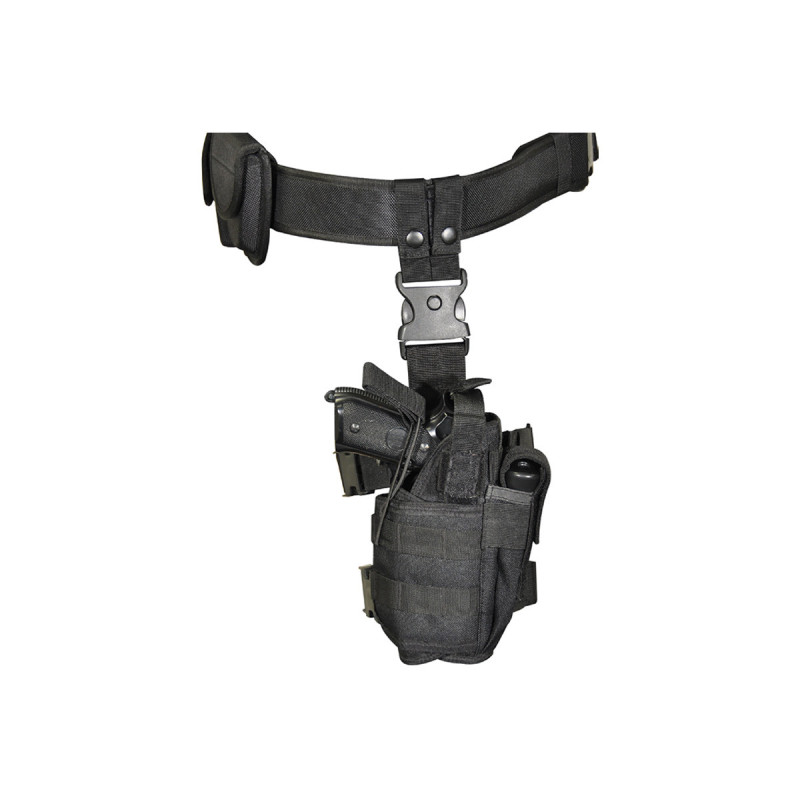 Holster de CUISSE UNIVERSEL DROIT AVEC PORTE CHARGEUR SWISS ARMS