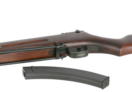 Fusil JAPAN TYPE 100 SUBMACHINE METAL BOIS AEG 110 BBs WW2 S&T ARMAMENT