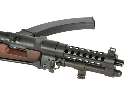 Fusil JAPAN TYPE 100 SUBMACHINE METAL BOIS AEG 110 BBs WW2 S&T ARMAMENT