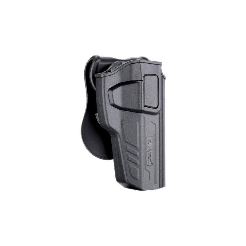 Holster RIGIDE CEINTURE ROTATIF DROITIER BERETTA M92/92FS R-DEFENDER G3 CYTAC