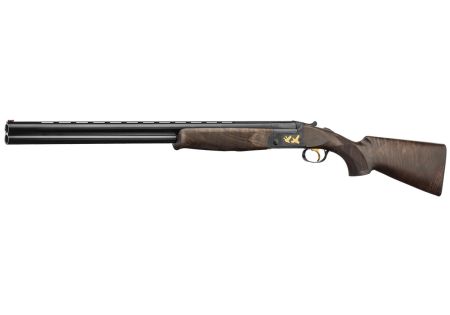 Fusil superposé FAIR CLASSIC ACIER EXTRACTEUR BASCULE NOIRE CHOKES INTERCHANGEABLES BOIS 71cm DD Cal 12/76 DROITIER- Cat C