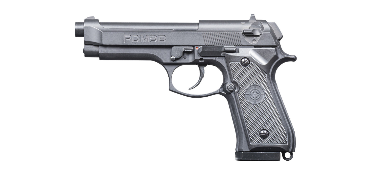 Pistolet 4.5mm (Billes et plombs) PDM9B 8 BBs CO2 CROSMAN Pistolet 4.5mm (Billes et plombs) PDM9B 8 BBs CO2 CROSMAN