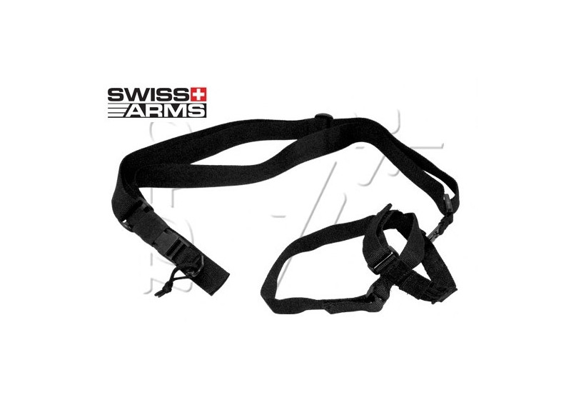 Sangle tactique 3 POINTS BLACK F2000 SWISS ARMS