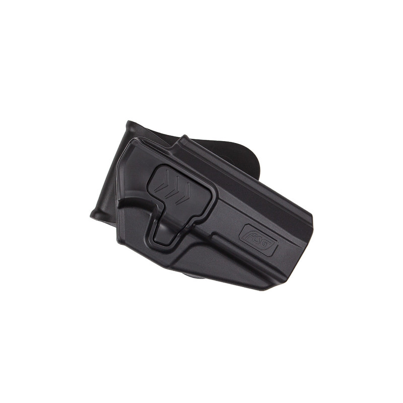 Holster RIGIDE CEINTURE ROTATIF DROITIER CZ P07 P09 CZ75 SP-01 BLACK ASG