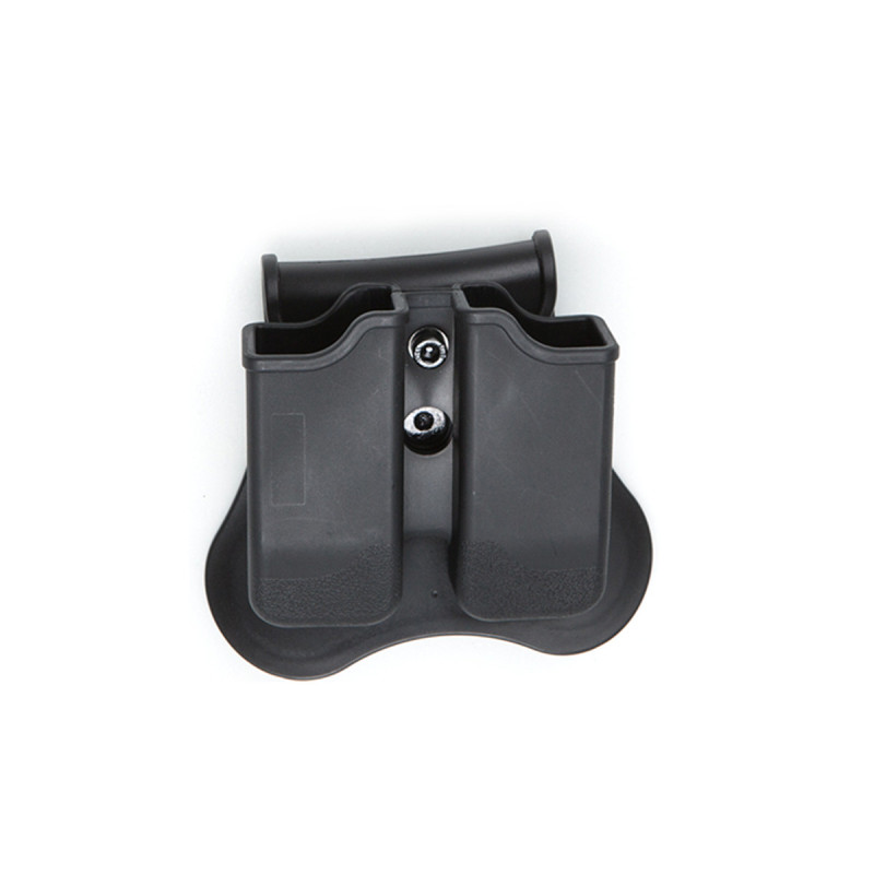 Porte chargeur DOUBLE RIGIDE CEINTURE ROTATIF CZ P-09 ASG