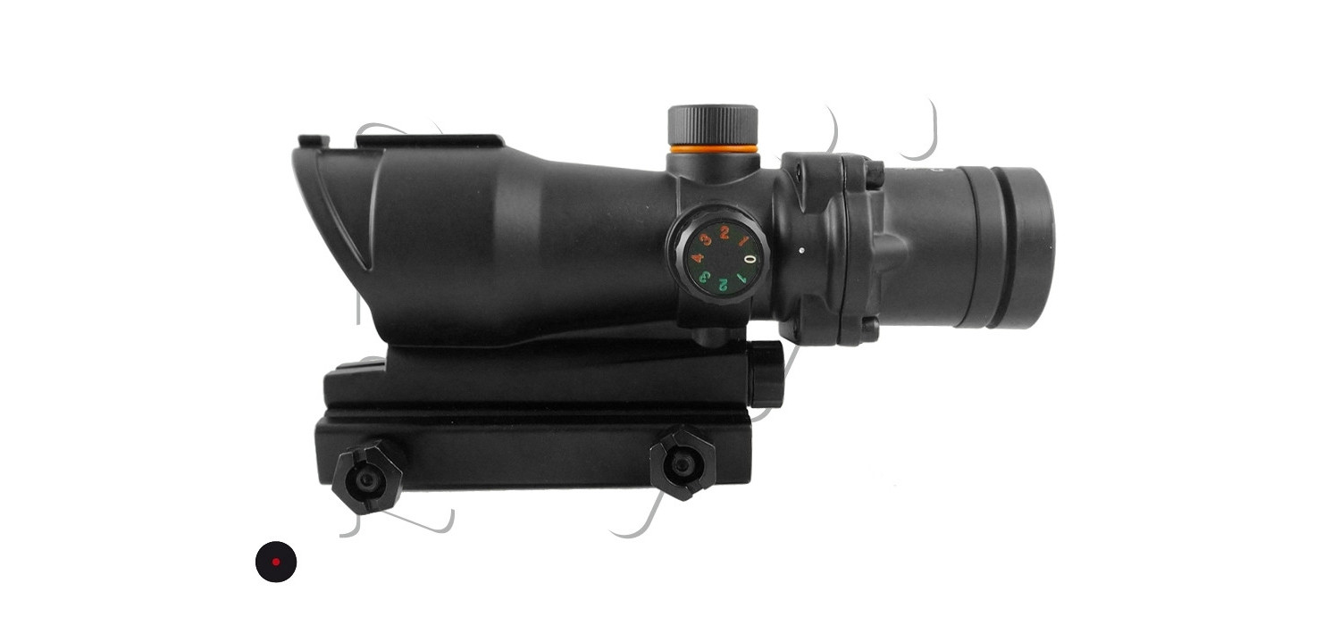 Visée POINT ROUGE PS44 TACTICAL OPS 40 MM avec fixation RIS