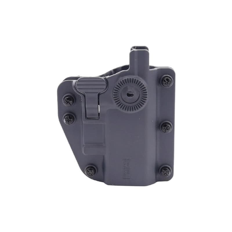 Holster RIGIDE CEINTURE ROTATIF ADAPT-X LEVEL 2 AMBIDEXTRE UNIVERSEL URBAN GREY SWISS ARMS