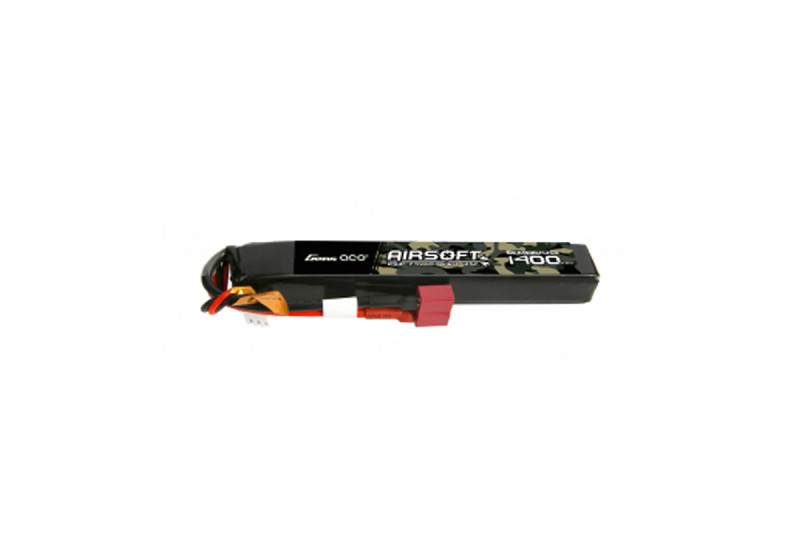 Batterie LIPO 7.4V 1400 mAh 25C 118x16x15mm 1 STICK T DEANS GENS ACE Batterie LIPO 7.4V 1400 mAh 25C 118x16x15mm 1 STICK T DEANS GENS ACE