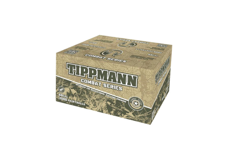 Carton de 2000 TIPPMANN COMBAT 0.68 ORANGE HUILE/OIL Carton de 2000 TIPPMANN COMBAT 0.68 ORANGE HUILE/OIL
