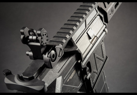 Fusil EVOLUTION GHOST M EMR AMPLIFICATEUR CARBONTECH ETS.II EVOLUTION AIRSOFT
