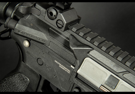 Fusil EVOLUTION GHOST M EMR AMPLIFICATEUR CARBONTECH ETS.II EVOLUTION AIRSOFT
