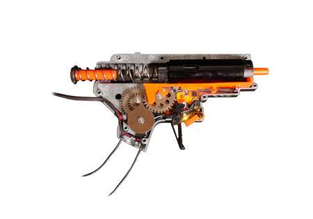 Fusil EVOLUTION GHOST M EMR AMPLIFICATEUR CARBONTECH ETS.II EVOLUTION AIRSOFT