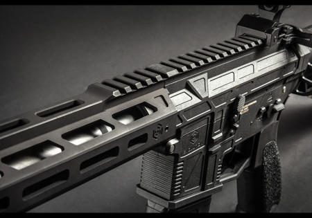 Fusil EVOLUTION GHOST XS EMR CROSSE PDW CARBONTECH ETS.II EVOLUTION AIRSOFT