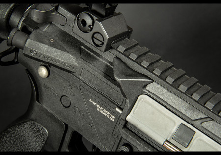 Fusil EVOLUTION GHOST XS EMR CROSSE PDW CARBONTECH ETS.II EVOLUTION AIRSOFT