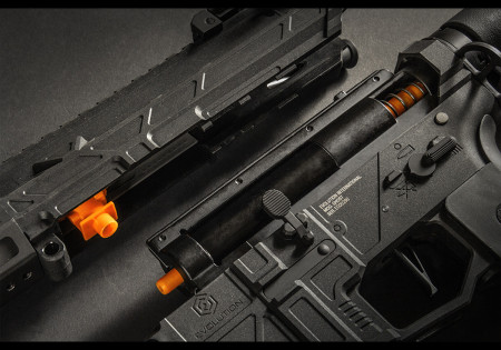 Fusil EVOLUTION GHOST XS EMR CROSSE PDW CARBONTECH ETS.II EVOLUTION AIRSOFT