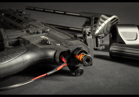 Fusil EVOLUTION GHOST XS EMR CROSSE PDW CARBONTECH ETS.II EVOLUTION AIRSOFT