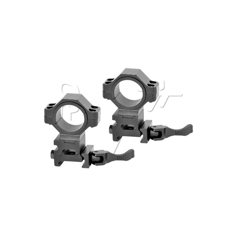Anneaux de montage 25.4-30mm FIXATIONS RAPIDES SWISS ARMS