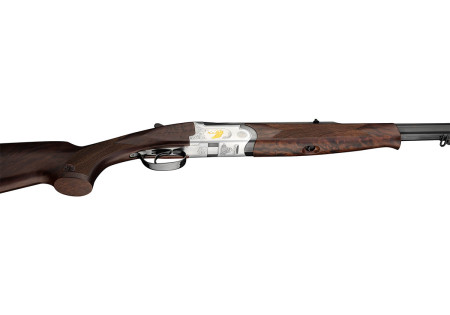 Fusil express RENATO BALDI PREMIER ACIER SUPERPOSE BOIS FX 60CM MD CALIBRE 30 R BLASER Cat C
