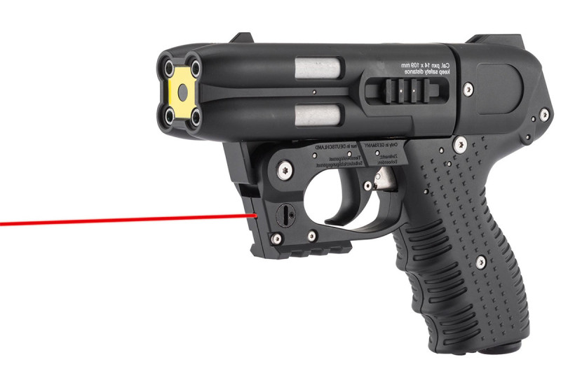 Pistolet JPX 4 JET PROTECTEUR AVEC LASER BLACK