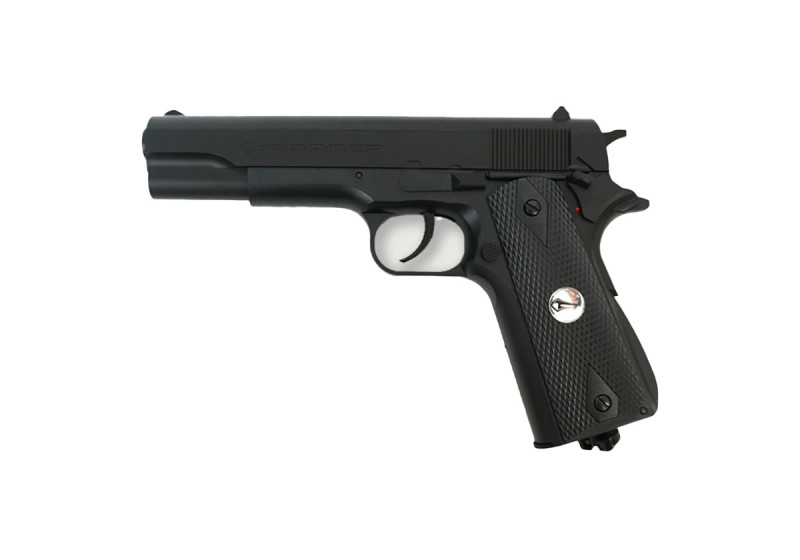 Pistolet 4.5mm (Billes) 1911 CLT 125 CO2 BLACK BORNER