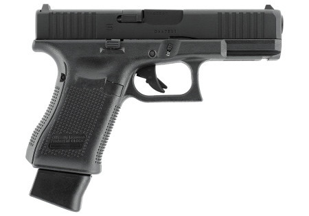 Pistolet 4.5mm (Billes) GLOCK 19 GEN5 MOS CO2 17 BBs 2J BLACK UMAREX