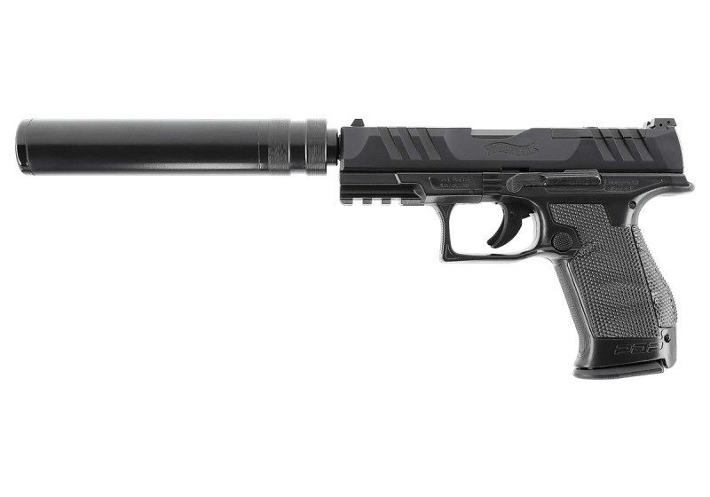Pistolet WALTHER PDP COMPACT 4" KIT SILENCIEUX SPRING BLACK UMAREX Pistolet WALTHER PDP COMPACT 4" KIT SILENCIEUX SPRING BLACK UMAREX