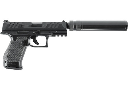 Pistolet WALTHER PDP COMPACT 4" KIT SILENCIEUX SPRING BLACK UMAREX