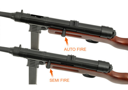 Fusil MP41 (SR41) FULL METAL BOIS AEG WW2 AGM