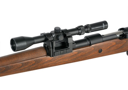 Lunette 3-7X28 MAUSER KAR 98K + SUPPORT DOUBLE BELL