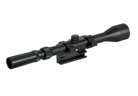 Lunette 3-7X28 MAUSER KAR 98K + SUPPORT DOUBLE BELL