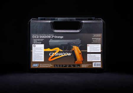 Pistolet CZ SHADOW 2 BLOWBACK CO2 ORANGE LIMITED EDITION ASG