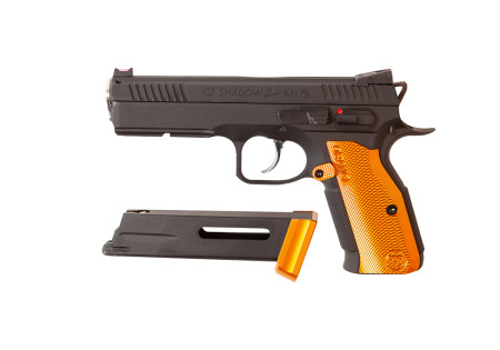 Pistolet CZ SHADOW 2 BLOWBACK CO2 ORANGE LIMITED EDITION ASG