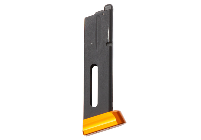 Chargeur CO2 CZ SHADOW 2 METAL ORANGE LIMITED EDITION 26 BBs ASG