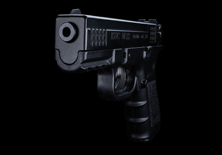 Pistolet TYPE GLOCK ISSC M22 NON BLOWBACK C02 ASG