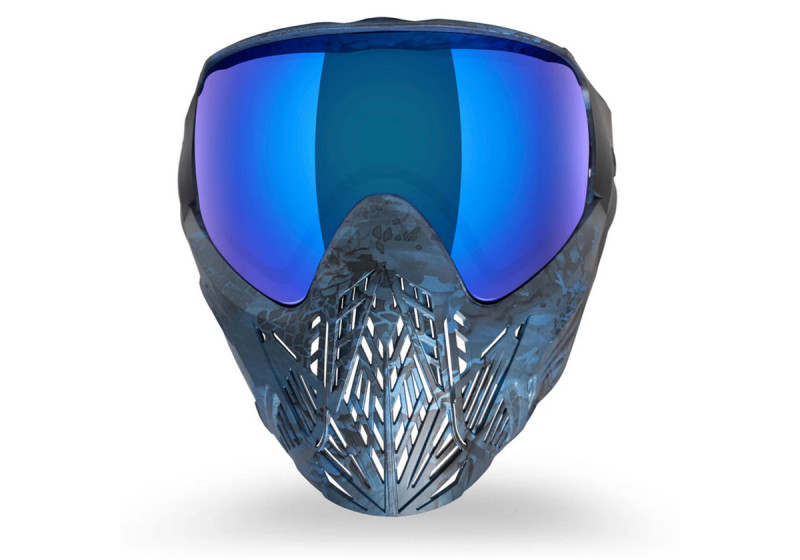 masque VIRTUE BUNKERKINGS CMD THERMAL HIGHLANDER ICE BLACK BLUE