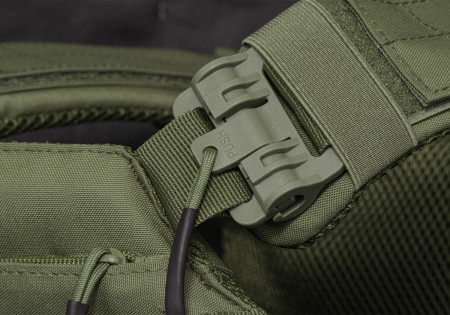 Veste PORTE PLAQUE 600 DENIERS QUICK DETACH OLIVE TACTICAL OPS