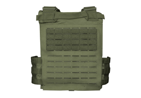 Veste PORTE PLAQUE 600 DENIERS QUICK DETACH OLIVE TACTICAL OPS