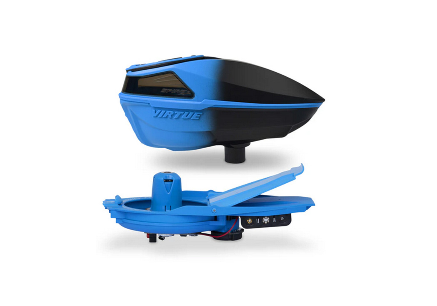 Loader VIRTUE SPIRE V 220 FADE CYAN BLACK