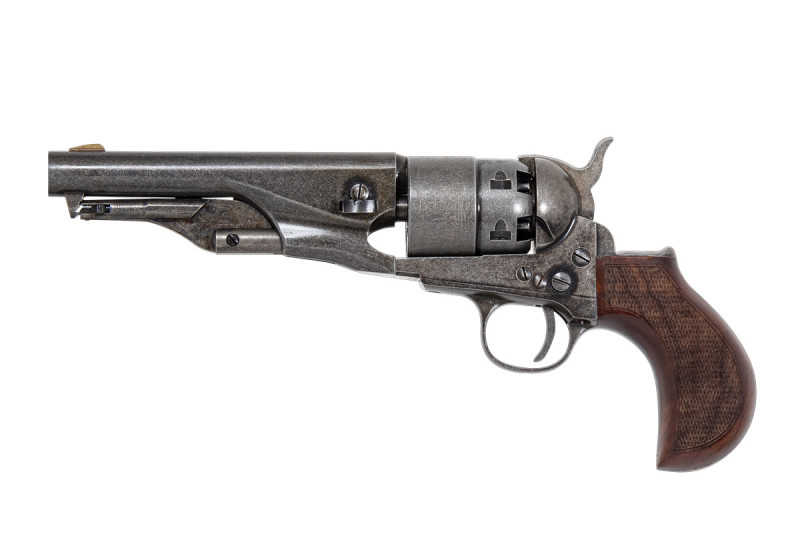 Revolver COLT 1862 POLICE GOLD RUSH Calibre 44 PIETTA (cpp44grb)