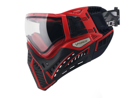 masque VFORCE PROFILER 2.0 THERMAL CLEAR BLACK RED